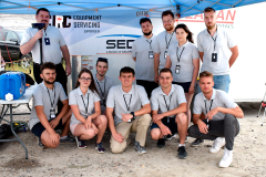 Zespół konstruktorów Argo na zawodach Canadian International Rover Challenge