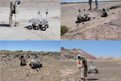 Hyperion w akcji podczas zawodów University Rover Challenge