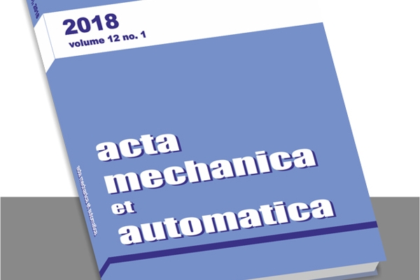 okładka casopisma Acta Mechanica et Automatica