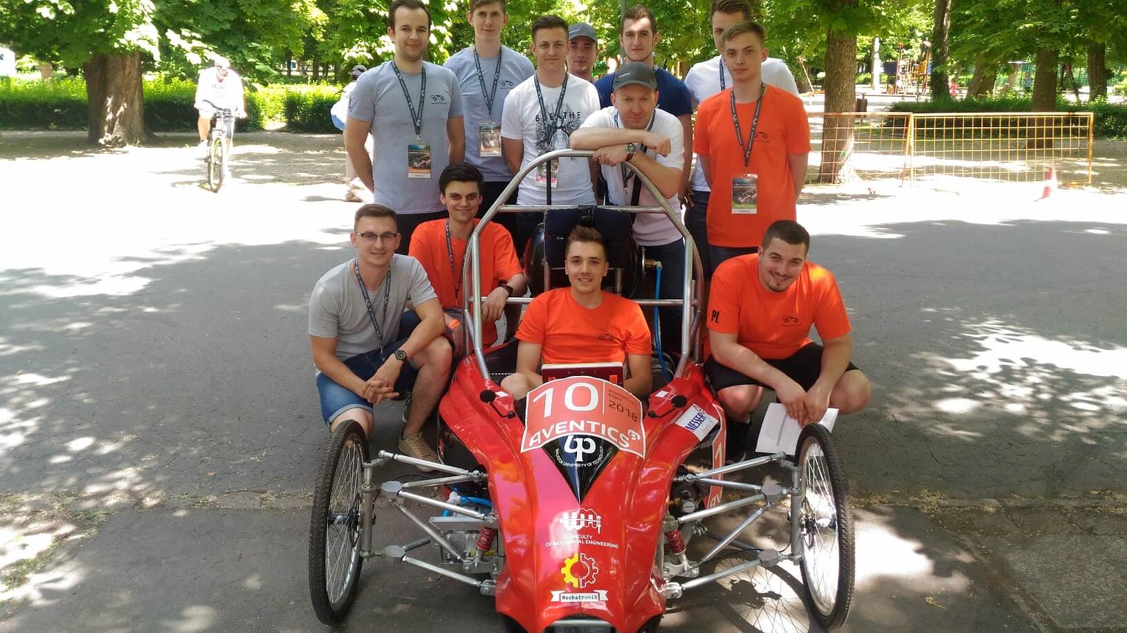 Pneumobil Wydziału Mechanicnego PB
