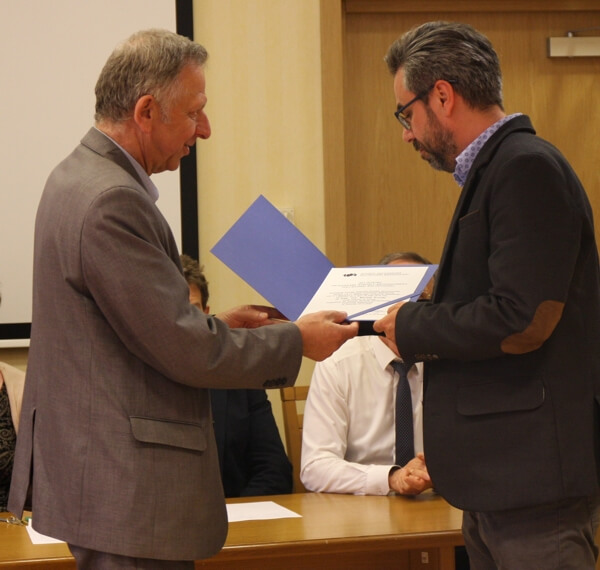dr hab. inż. Michał Kuciej podczas nominacji na Diekana Wydziału Mechanicznego PB