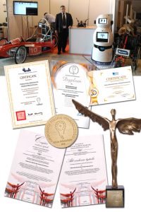 Nagrody dla Wydziału Mechanicznego Politechniki Białostockiej - targi INTARG 2018
