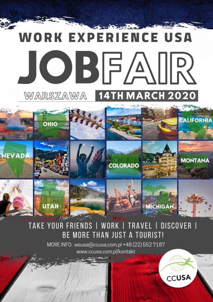 Targi Pracy Work &Travel USA w Polsce