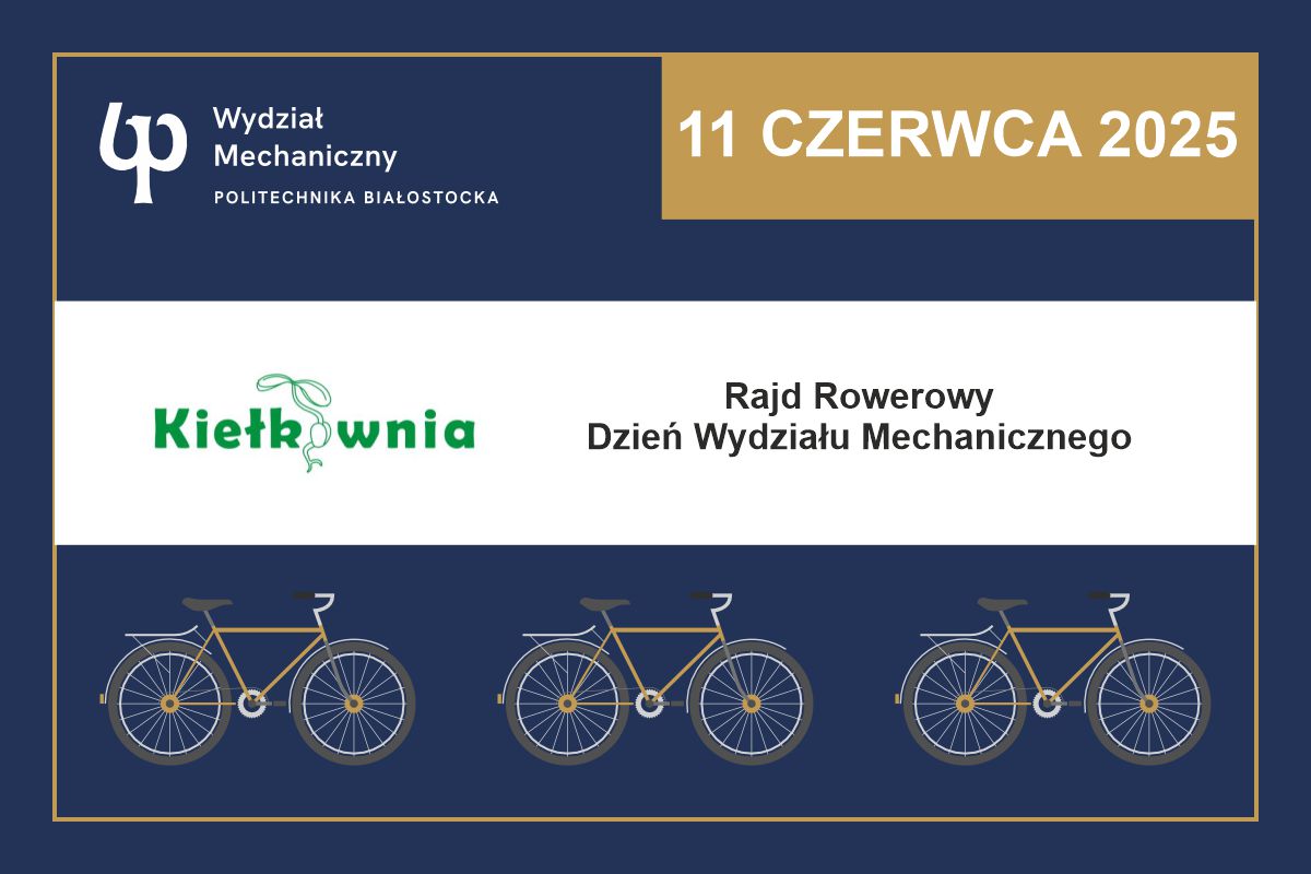 Już 11 czerwca Rajd Rowerowy i Dzień Wydziału Mechanicznego