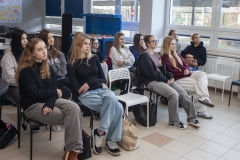 16.12.2024 uczniowie z III LO z Białegostoku na Wydziale Mechanicznym