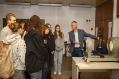 17.12.2024 uczniowie z I LO z Białegostoku na Wydziale Mechanicznym