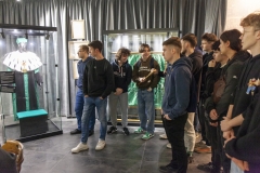 19.02.2024 Wizyta uczniów na Wydziale Mechaniczny PB, fot. Paweł Nowik WMPB