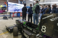 19.02.2024 Wizyta uczniów na Wydziale Mechaniczny PB, fot. Paweł Nowik WMPB