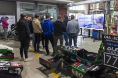 19.02.2024 Wizyta uczniów na Wydziale Mechaniczny PB, fot. Paweł Nowik WMPB