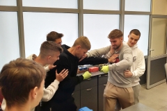 29.11.2023 Wizyta uczniów z ZST w Czartajewie na Wydziale Mechanicznym PB