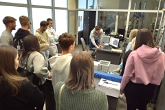 29.11.2023 Wizyta uczniów z ZST w Czartajewie na Wydziale Mechanicznym PB