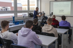 Wizyta uczniów z ZST w Augustowie na Wydziale Mechanicznym PB