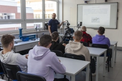 Wizyta uczniów z ZST w Augustowie na Wydziale Mechanicznym PB