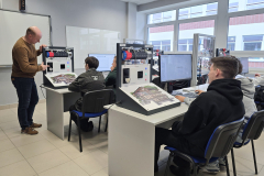 18-19.11.2025 Wizyta uczniów z ALOPB na Wydziale Mechanicznym