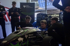 Studenci Cerber Motorsport z bolidem na zawodach Formula Student Austria 2025