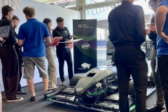 Studenci Cerber Motorsport z bolidem na zawodach Formula Student Austria 2025