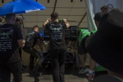 Studenci Cerber Motorsport z bolidem na zawodach Formula Student Austria 2025
