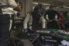 Studenci Cerber Motorsport z bolidem na zawodach Formula Student Austria 2025