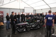 Studenci na zawodach Formula Student Poland 2023