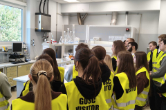 Wizyta studentów w firmie ChM