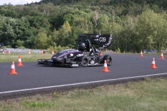 Bolid CMS-09 na zawodach ze studentami