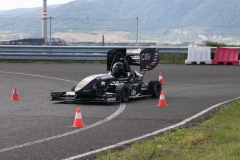 Bolid CMS-09 na zawodach ze studentami