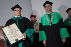 Prof. Janusz Krzysztof Kowal otrzymał tytuł Doktora Honoris Causa Politechniki Białostockiej. Uroczystość odbyła się 12 kwietnia 2018 r.