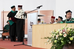 Prof. Janusz Krzysztof Kowal otrzymał tytuł Doktora Honoris Causa Politechniki Białostockiej. Uroczystość odbyła się 12 kwietnia 2018 r.