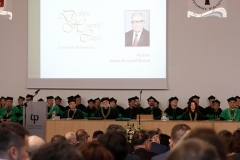 Prof. Janusz Krzysztof Kowal otrzymał tytuł Doktora Honoris Causa Politechniki Białostockiej. Uroczystość odbyła się 12 kwietnia 2018 r.