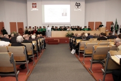 Prof. Janusz Krzysztof Kowal otrzymał tytuł Doktora Honoris Causa Politechniki Białostockiej. Uroczystość odbyła się 12 kwietnia 2018 r.