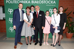 Prof. Janusz Krzysztof Kowal otrzymał tytuł Doktora Honoris Causa Politechniki Białostockiej. Uroczystość odbyła się 12 kwietnia 2018 r.