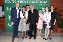 Prof. Janusz Krzysztof Kowal otrzymał tytuł Doktora Honoris Causa Politechniki Białostockiej. Uroczystość odbyła się 12 kwietnia 2018 r.