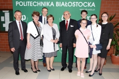 Prof. Janusz Krzysztof Kowal otrzymał tytuł Doktora Honoris Causa Politechniki Białostockiej. Uroczystość odbyła się 12 kwietnia 2018 r.