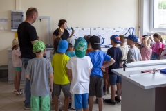 Dzieci z PS nr 2 z Białegostoku na Wydziale Mechanicznym, fot. Paweł Nowik WMPB