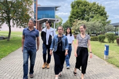 Visitors from Tamkang University in Taiwan at the Faculty of Mechanical Engineering