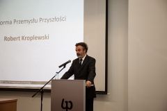 Konferencja „Nowoczesne technologie na biznesowej ścieżce rozwoju” w dn. 29.09.2021 r. na Politechnice Białostockiej, fot. P. Nowik