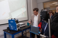 Konferencja „Nowoczesne technologie na biznesowej ścieżce rozwoju” w dn. 29.09.2021 r. na Politechnice Białostockiej, fot. P. Nowik