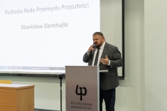 Konferencja „Nowoczesne technologie na biznesowej ścieżce rozwoju” w dn. 29.09.2021 r. na Politechnice Białostockiej, fot. G. Kościuk