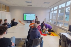 studenci na kursie Pierwszej Pomocy Przedmedycznej