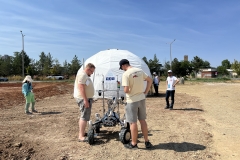 Zespól PB Rover Team na zawodach Anatolian-Rover-Challenge. fot Karolina Baluta
