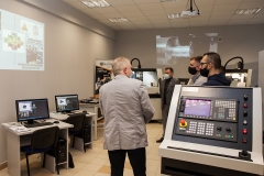 Wizyta  pracowników Malow na Wydziale Mechanicznym