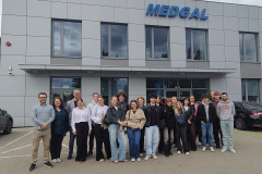Wizyta studentów w firmie Medgal