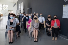 Uroczystość wręczenia odznaczeń państwowych pracownikom Politechniki Białostockiej 24.06.2021 r., fot. G. Kościuk-25