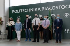 Uroczystość wręczenia odznaczeń państwowych pracownikom Politechniki Białostockiej 24.06.2021 r., fot. G. Kościuk