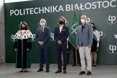 Uroczystość wręczenia odznaczeń państwowych pracownikom Politechniki Białostockiej 24.06.2021 r., fot. G. Kościuk