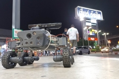 Roboty podczas zawodów w Bangkoku