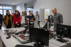 Wizyta uczniów na Wydziale Mechanicznym PB