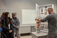 Wizyta uczniów na Wydziale Mechanicznym PB