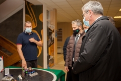 Wiceminister Edukacji i Nauki z wizytą na Wydziale Mechanicznym Politechniki Białostockiej