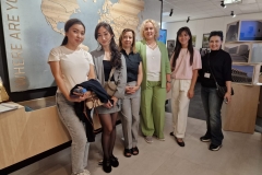 Wizyta gości z Katedry Metalurgii i Przeróbki Surowców Mineralnych Instytutu Górnictwa i Metalurgii Satbayev University w Ałmatach 